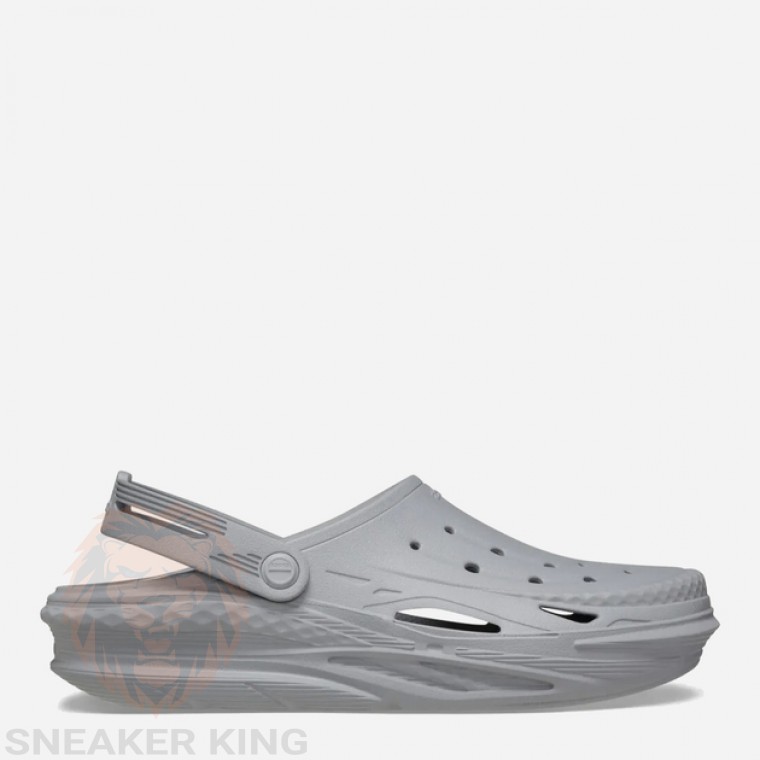 Шльопанці крокси Crocs Off Grid Clog сірі 209501-007